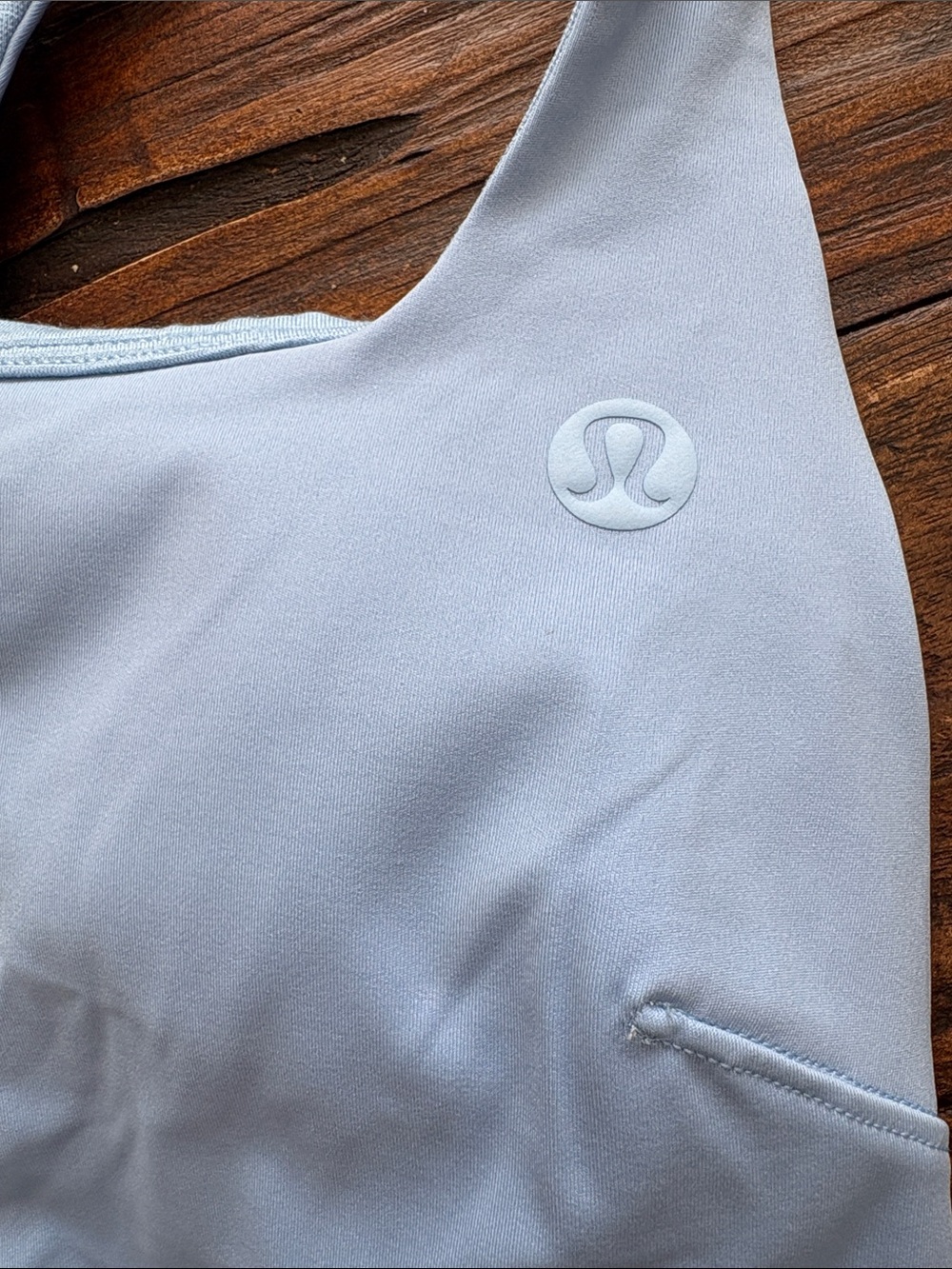 Lululemon Light Blue Racerback Athletic Dress - Picture 2 of 4